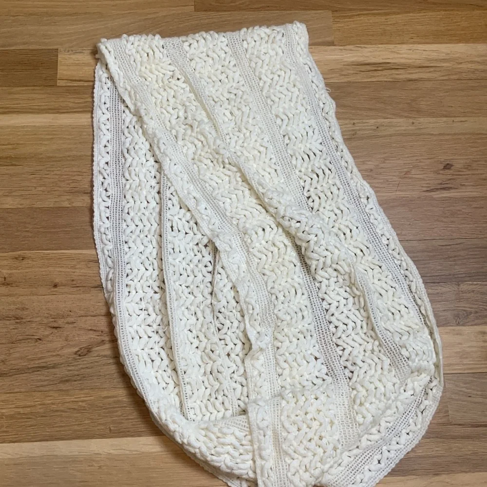 Darling Cream Knitted Infinity Scarf Women’s OS